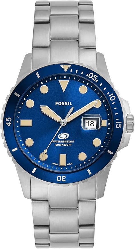 reloj fossil 100 meters